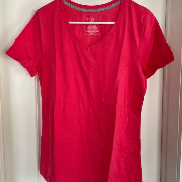 Pink V-neck Shirt - Picture 2 of 4